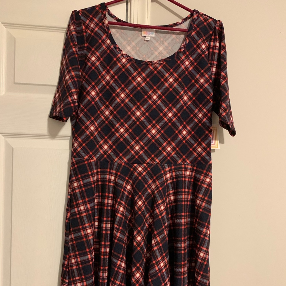 Plaid dress